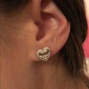 Juicy Couture Heart Earrings
